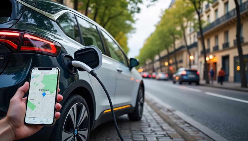 Carte de borne recharge voiture électrique à Paris : guide complet