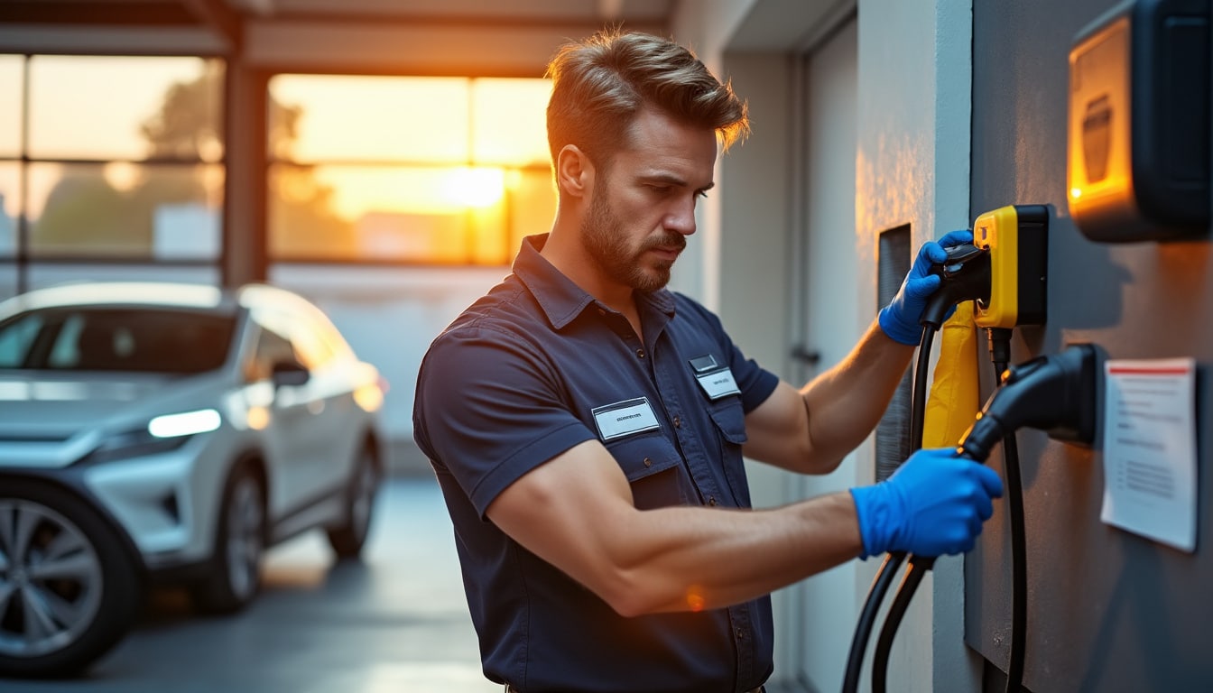 Illustration: Pourquoi faire appel à un professionnel qualifié pour la recharge de votre véhicule électrique ?