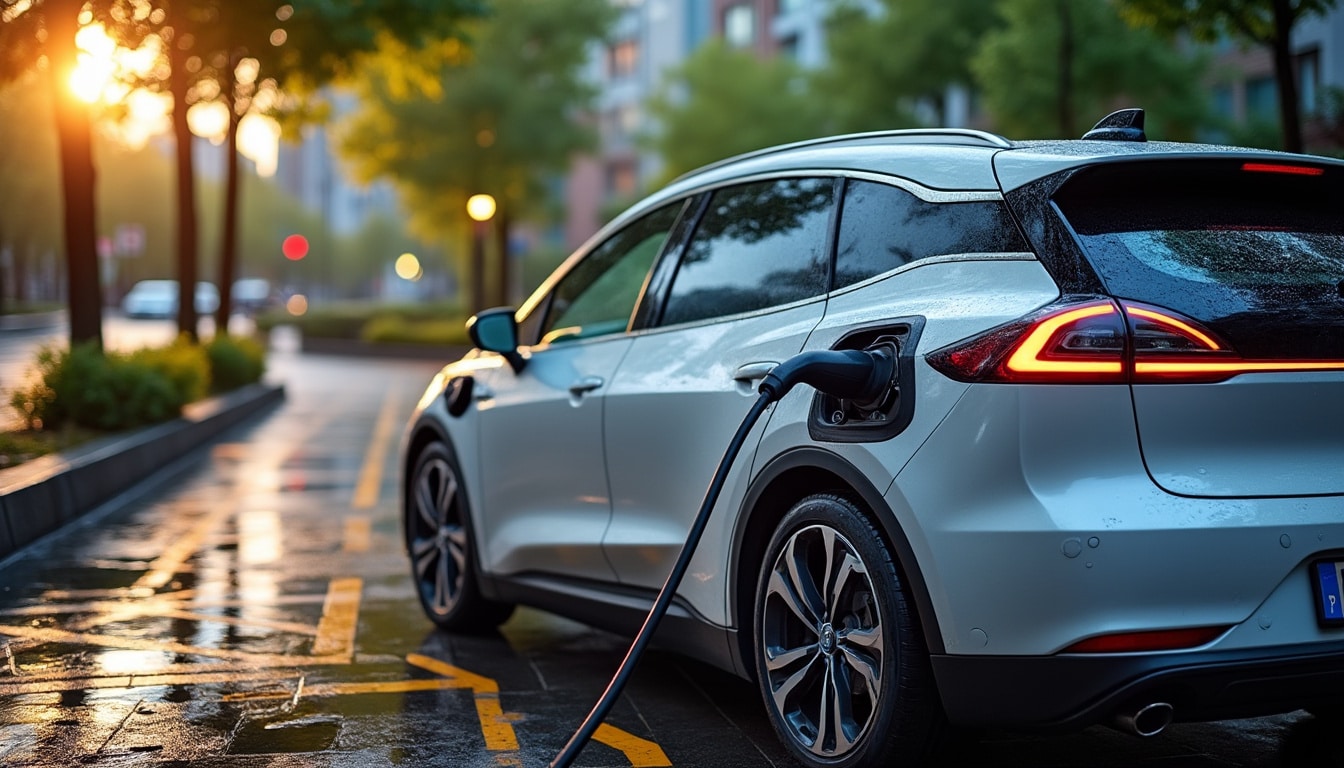 Illustration: Pourquoi il est sûr de recharger une voiture électrique sous la pluie