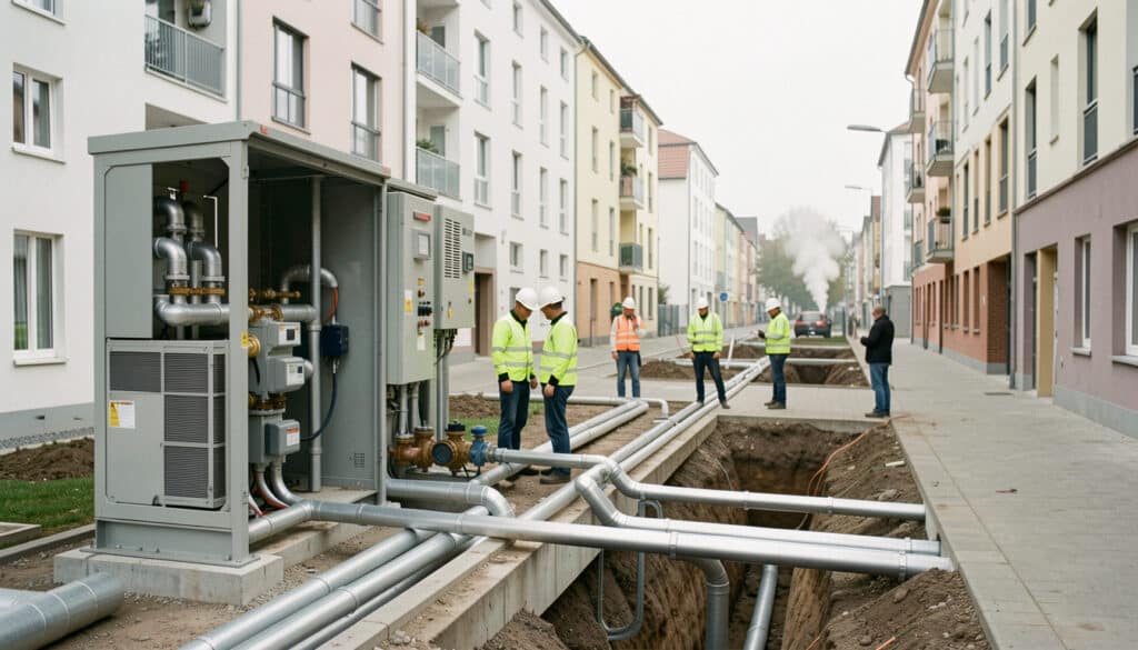 Réseaux de chaleur urbains : fonctionnement et raccordement