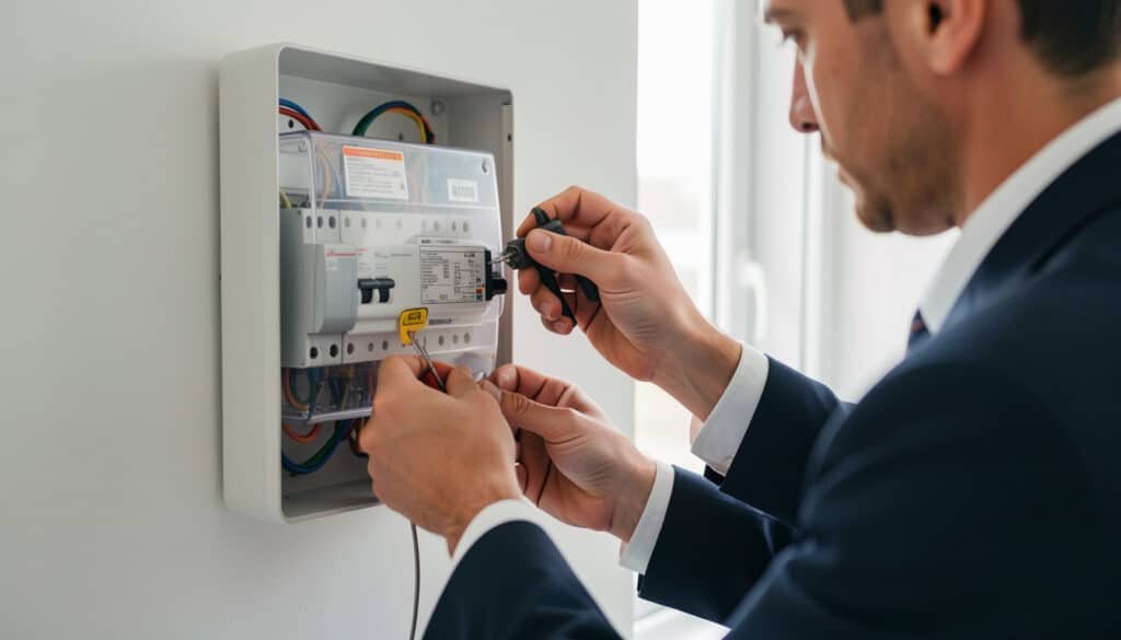 Plombage du compteur électrique : rôle et démarches