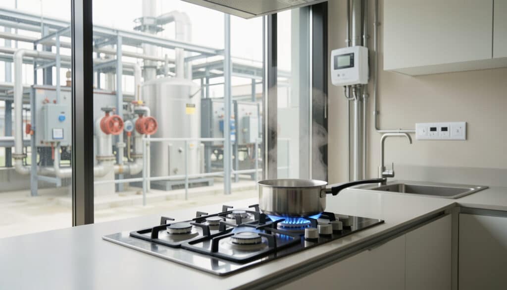 Les usages du gaz naturel au quotidien et en industrie