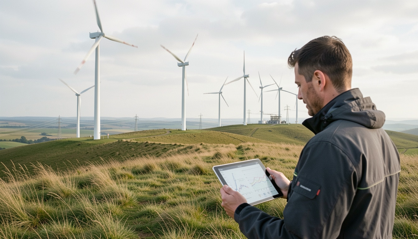 L’énergie du vent expliquée de l’éolienne au réseau